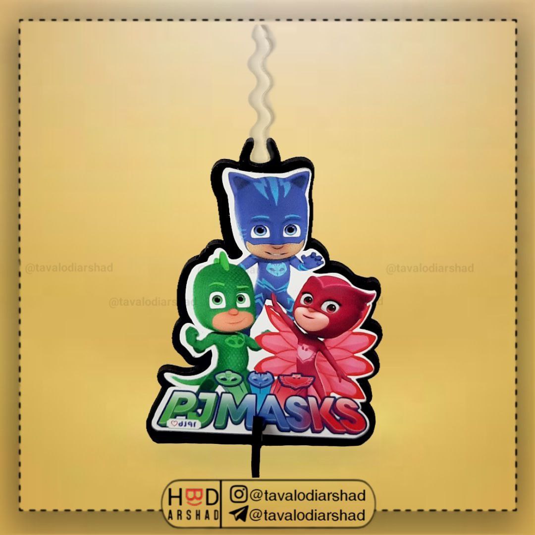 شمع استند عروسکی شب نقاب